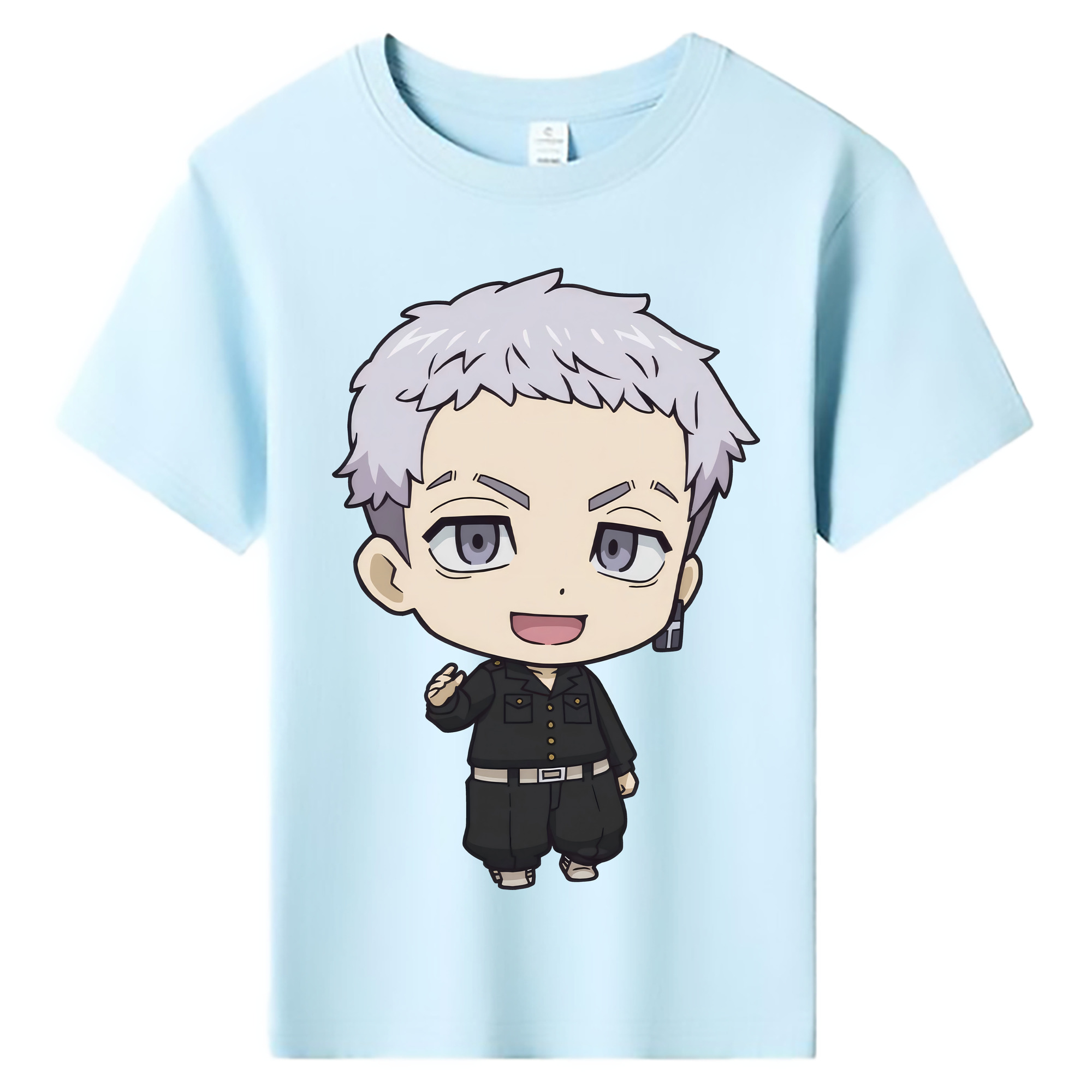 （画像用） 東京リベンジャーズ Tokyo Revengers 綿100％キッズTシャツ（フロントプリント）
